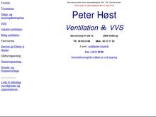 Peter Høst Ventilation og VVS